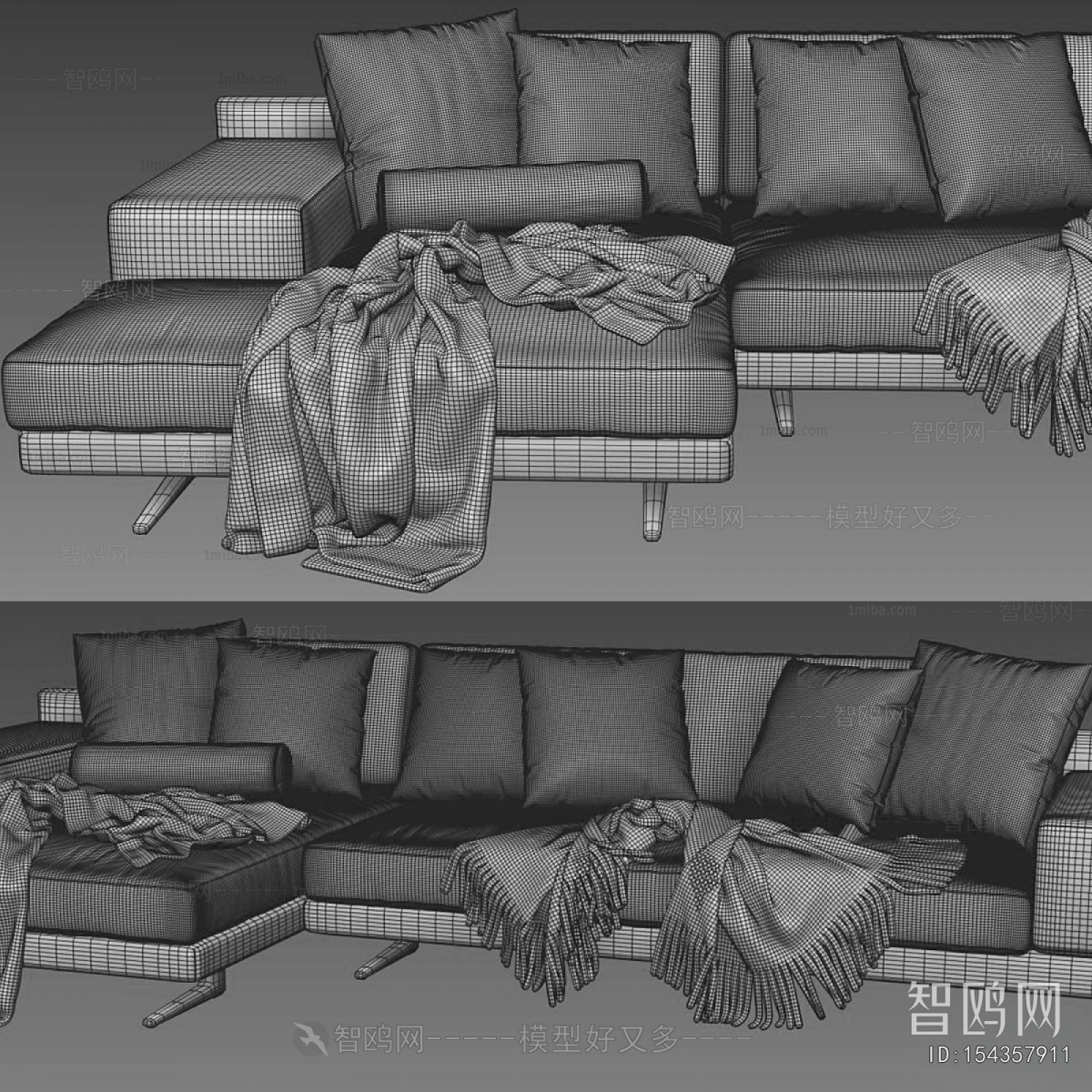 Modern Multi Person Sofa