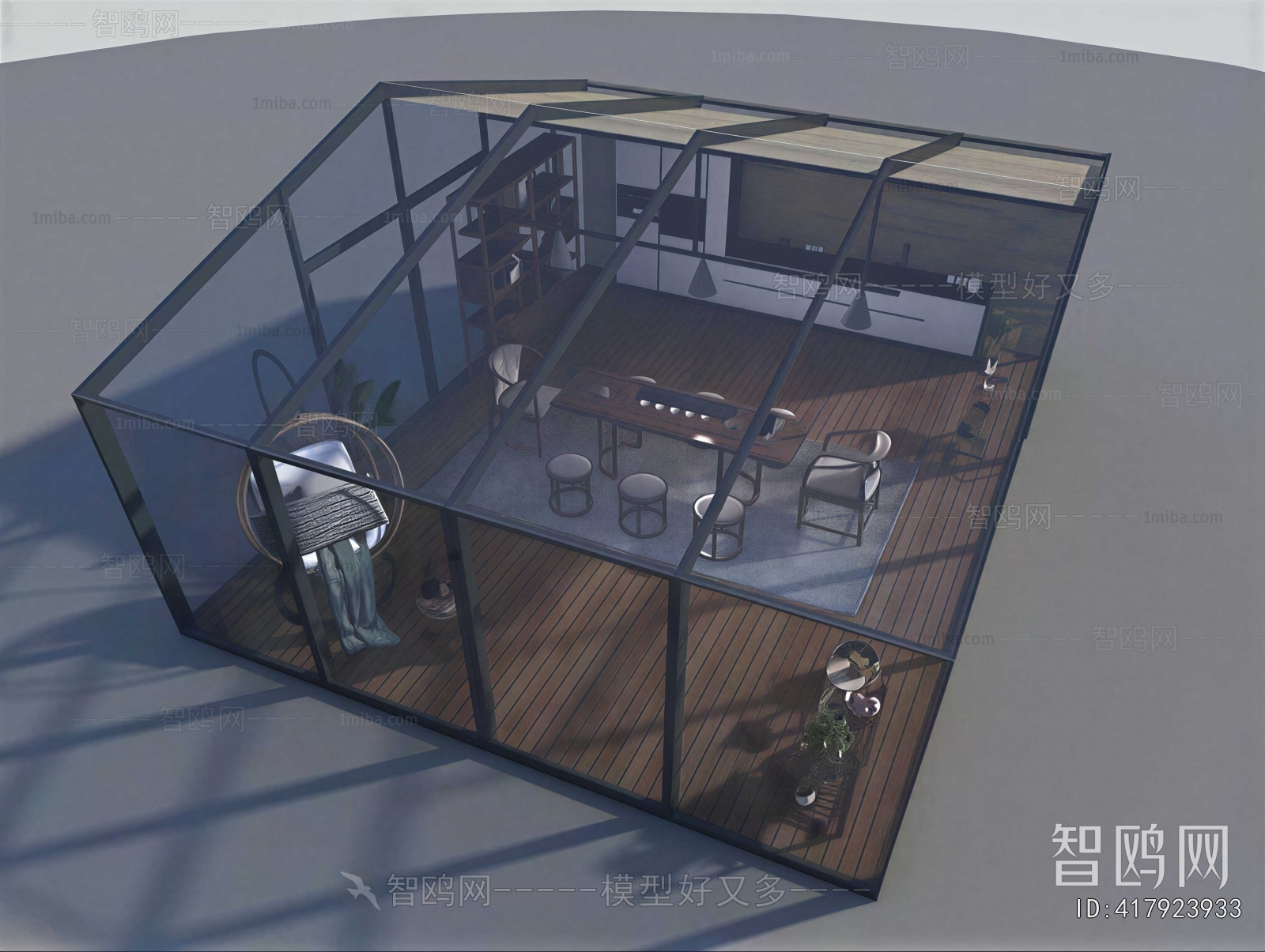 Modern Glass Sun Room
