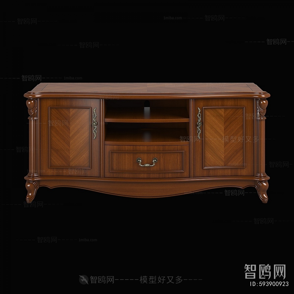 Retro Style Side Cabinet