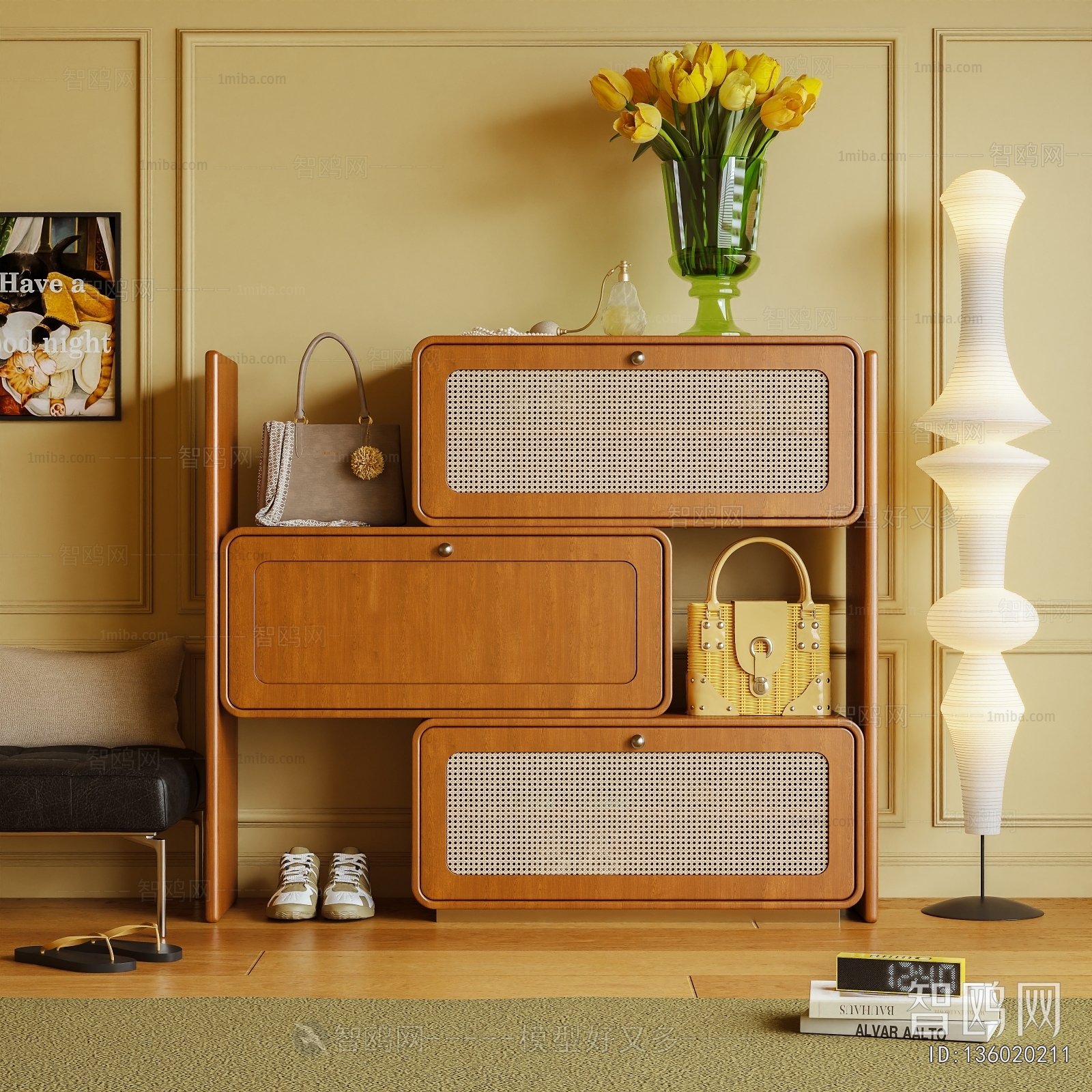 Modern Side Cabinet/Entrance Cabinet