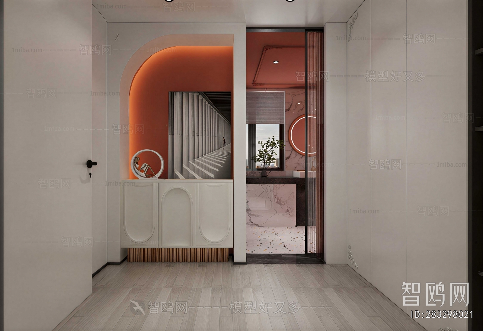 Modern Hallway