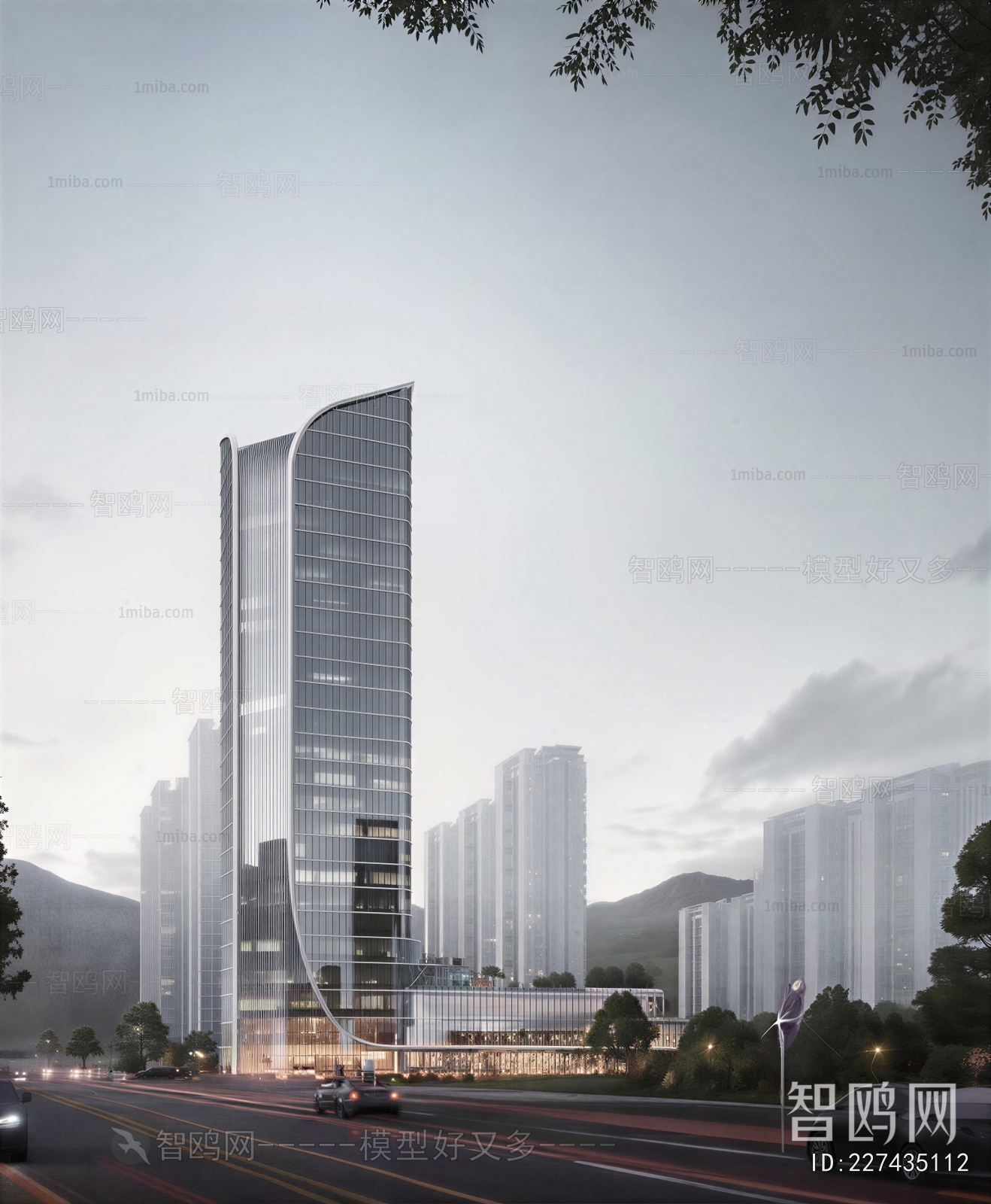 Modern Appearance Of Commercial Building