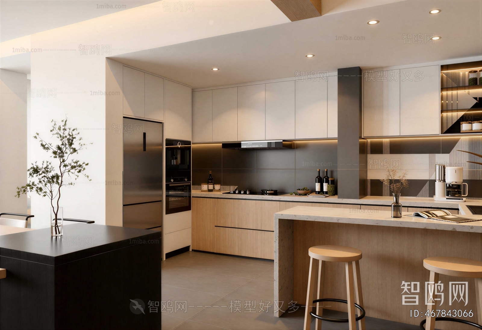 Modern The Kitchen