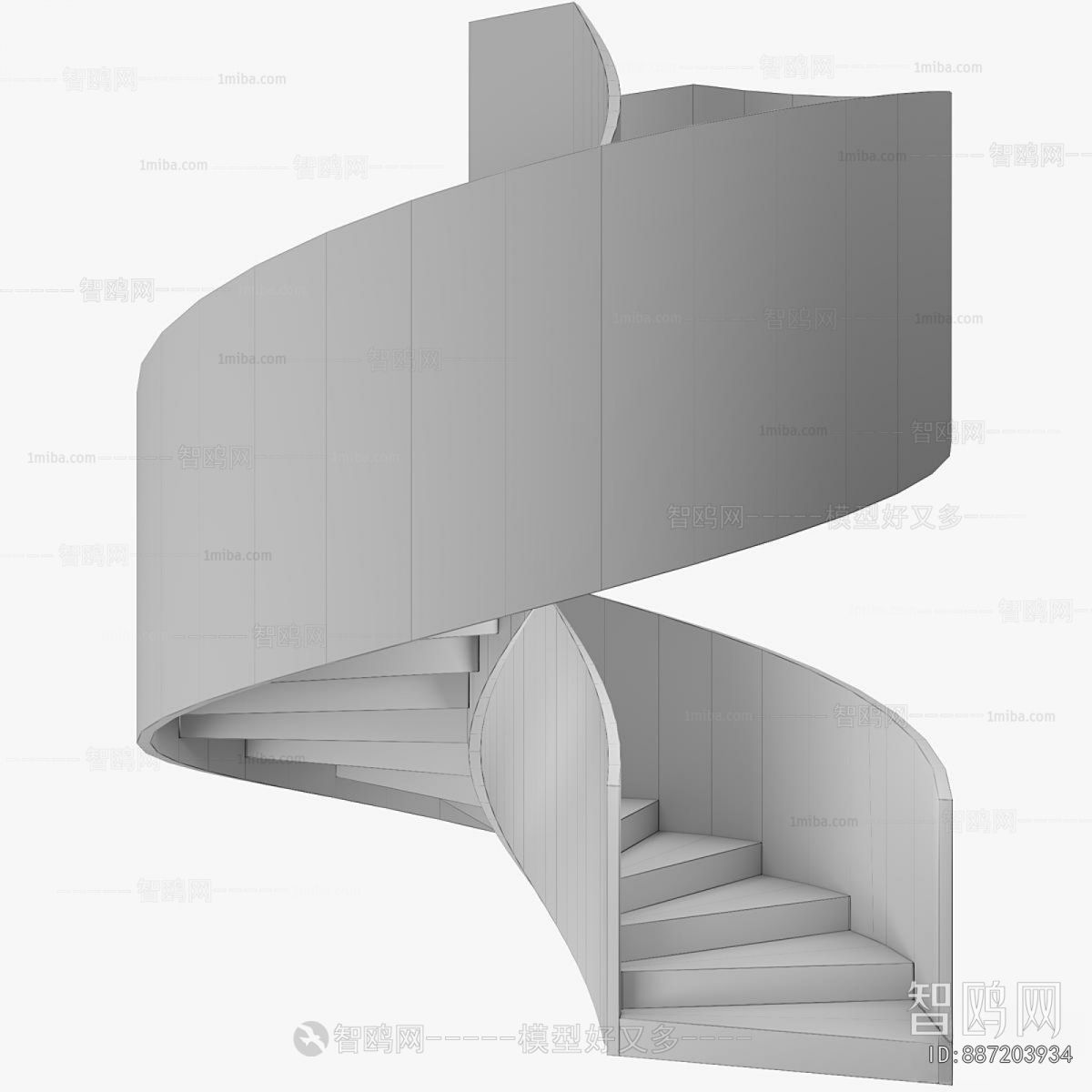 Modern Rotating Staircase