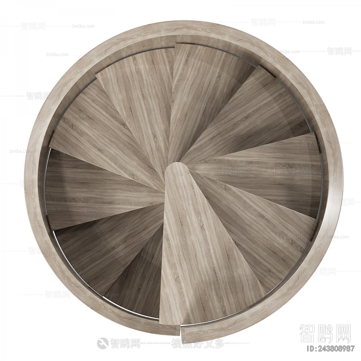 Modern Rotating Staircase