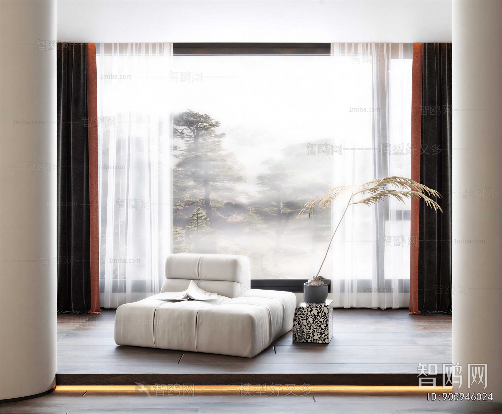 Modern The Curtain