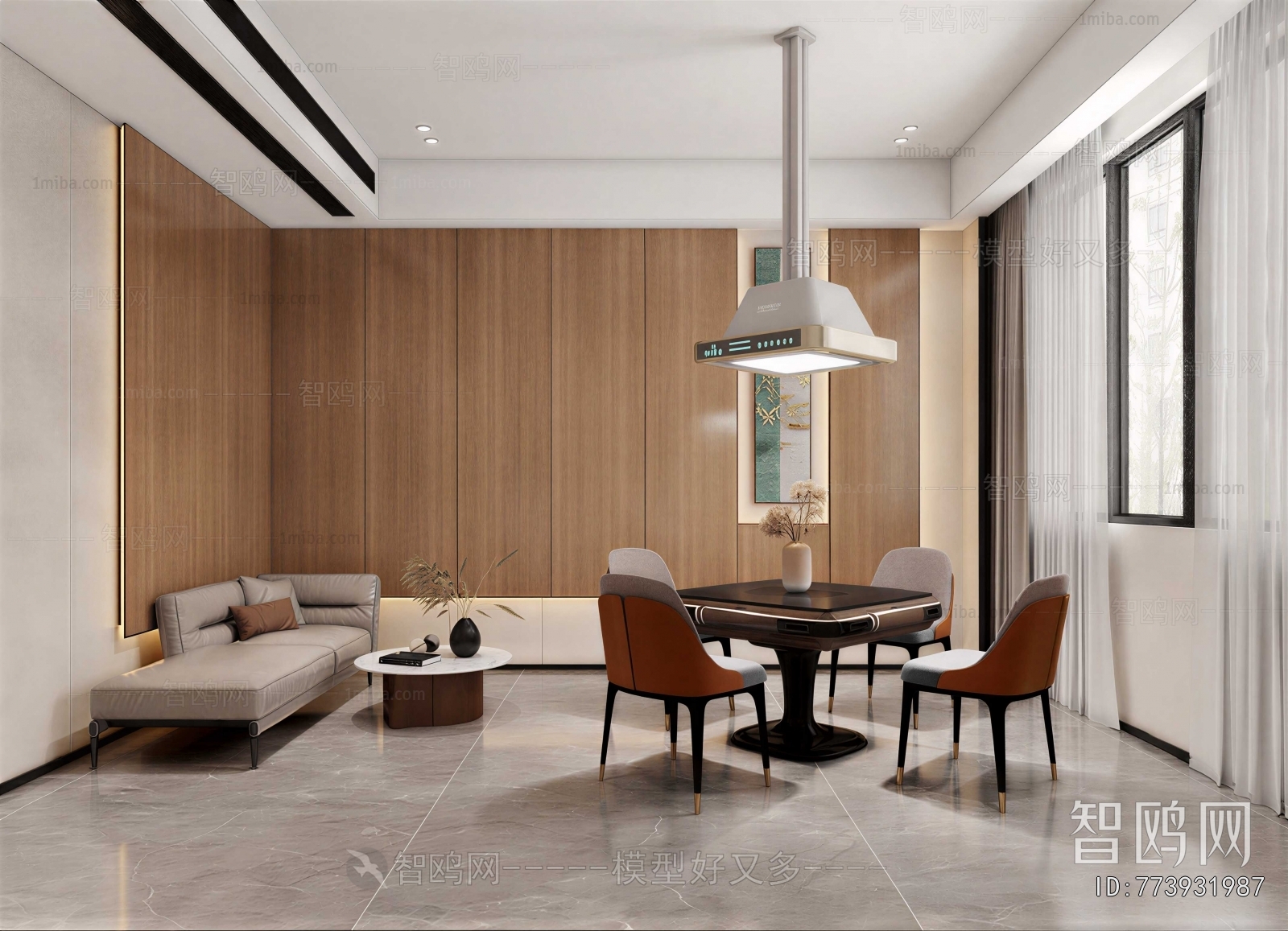 Modern Chess And Card Room