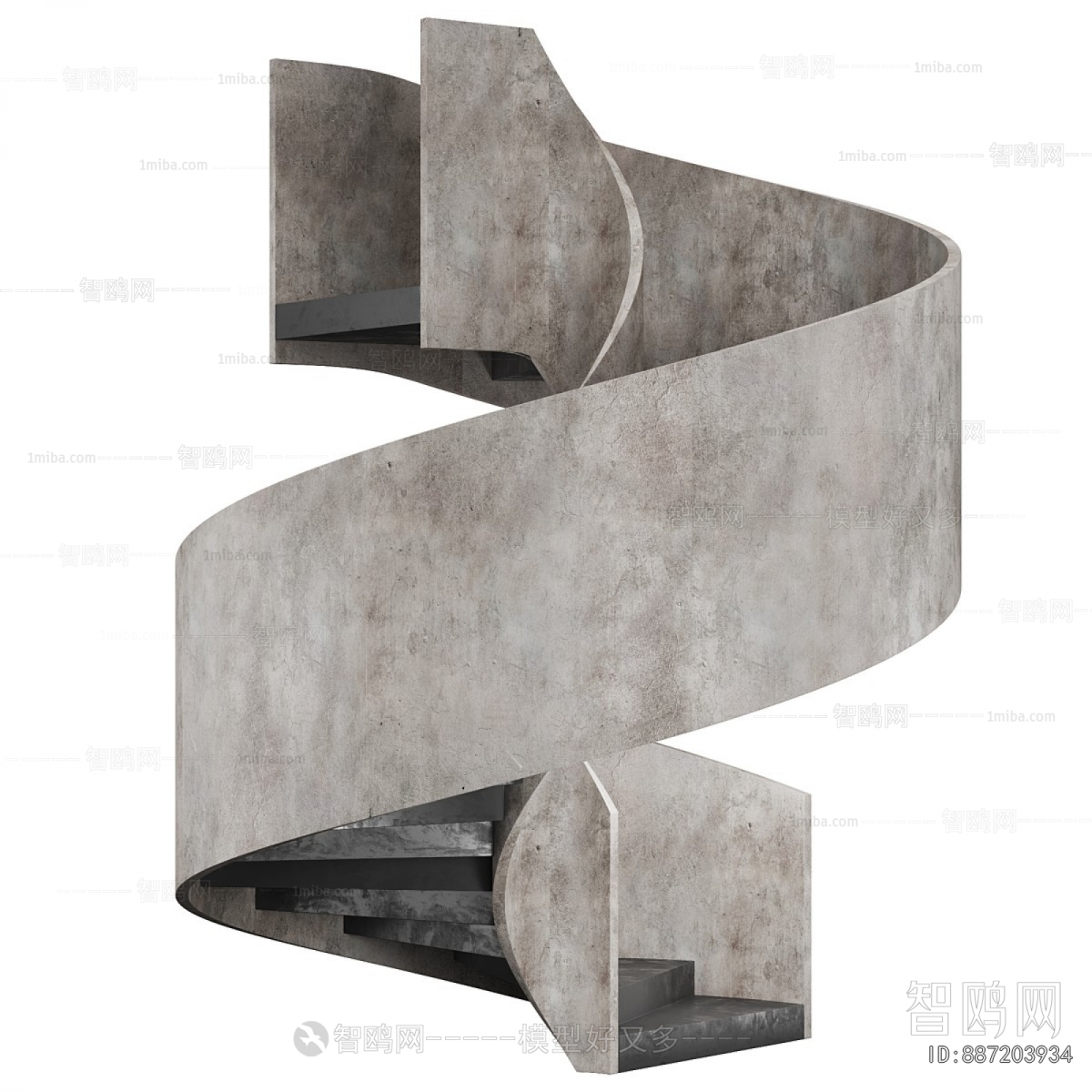 Modern Rotating Staircase