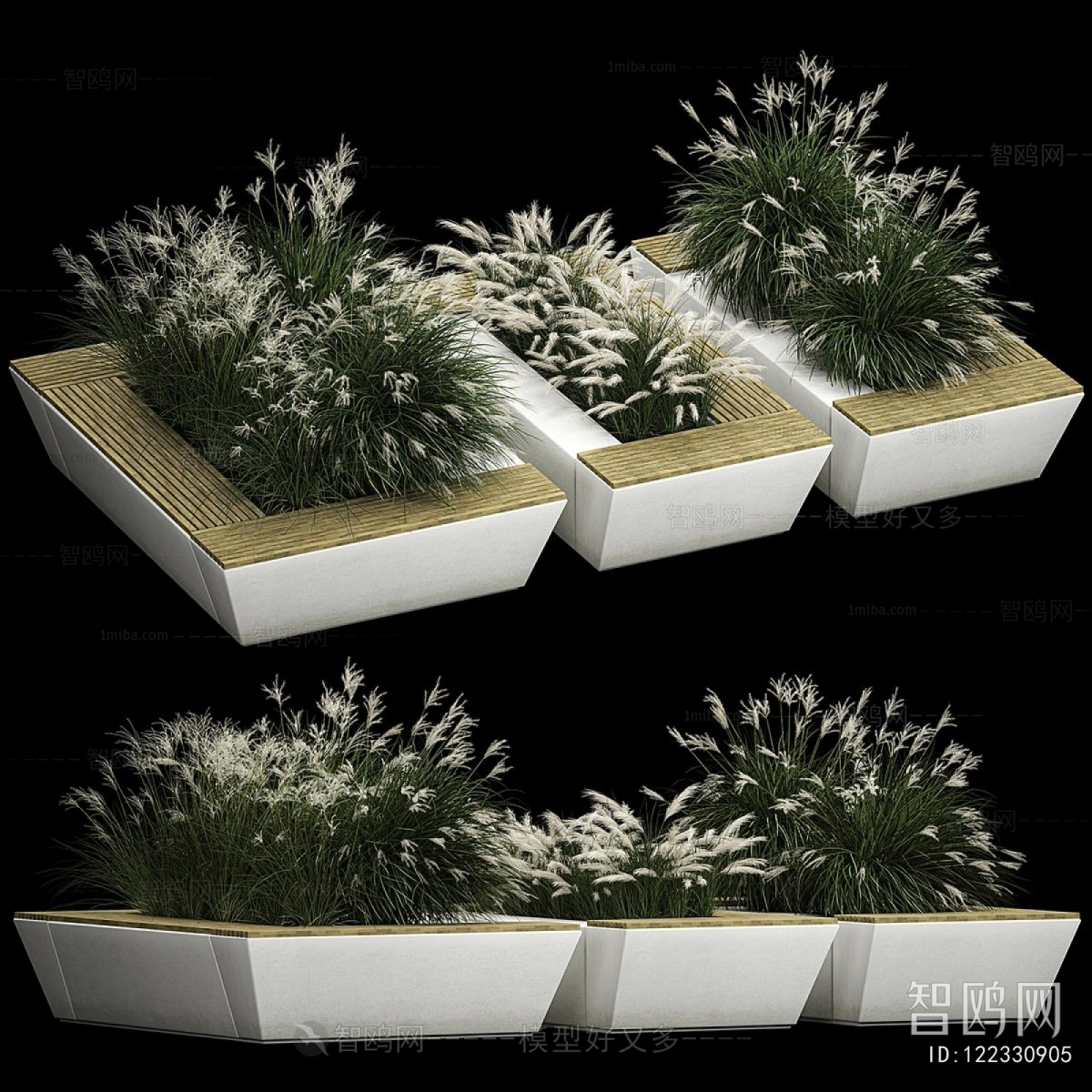Modern Flower Bed, Flower Bowl, Flower Box