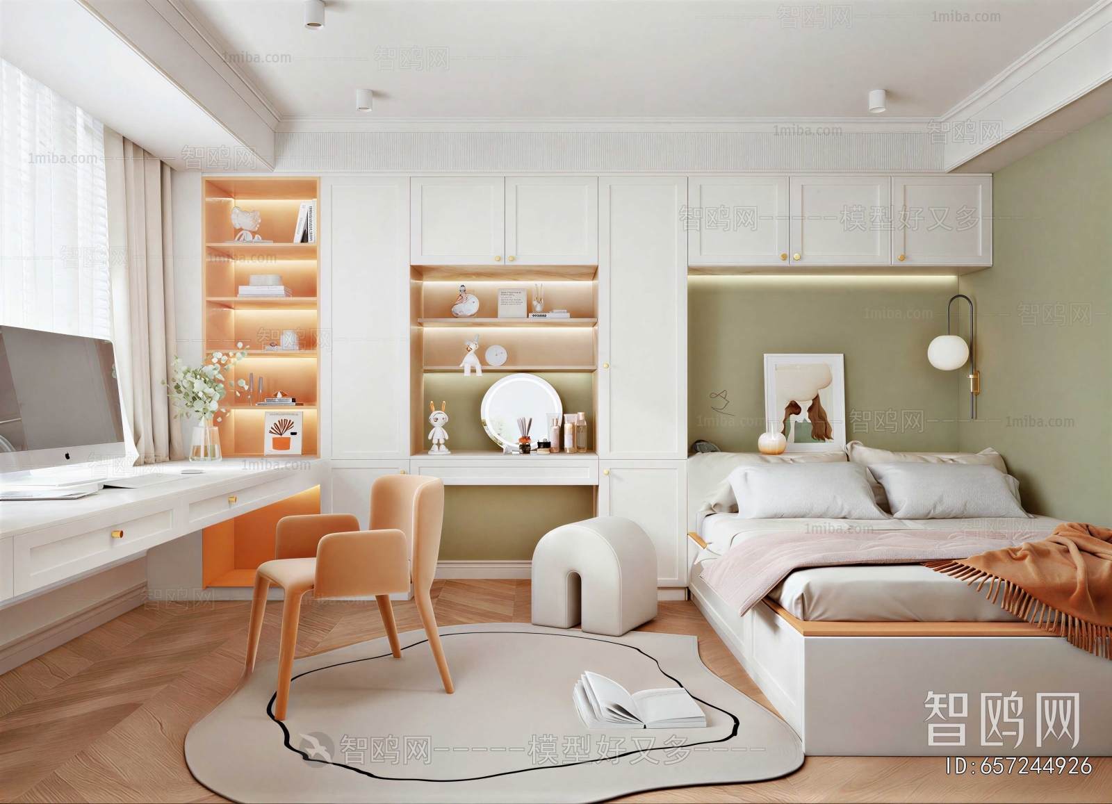 Nordic Style Bedroom