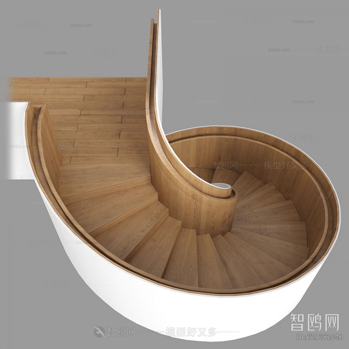Modern Rotating Staircase