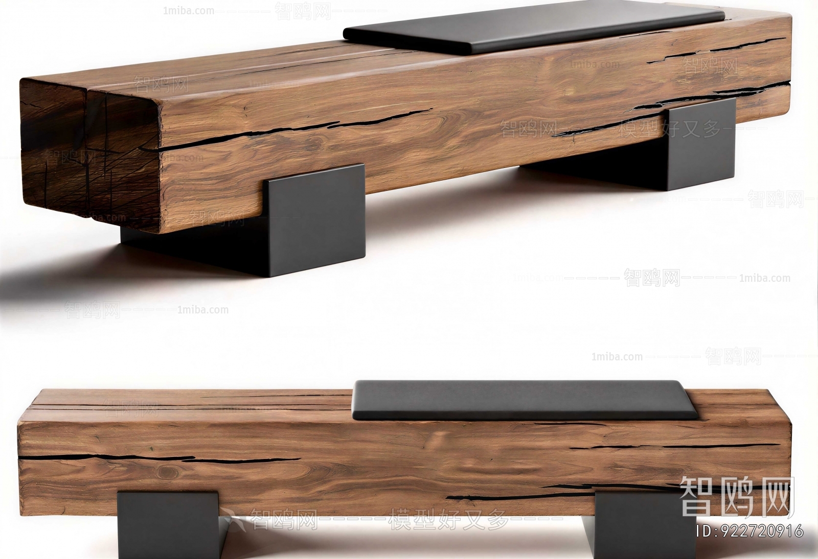 Wabi-sabi Style Bench