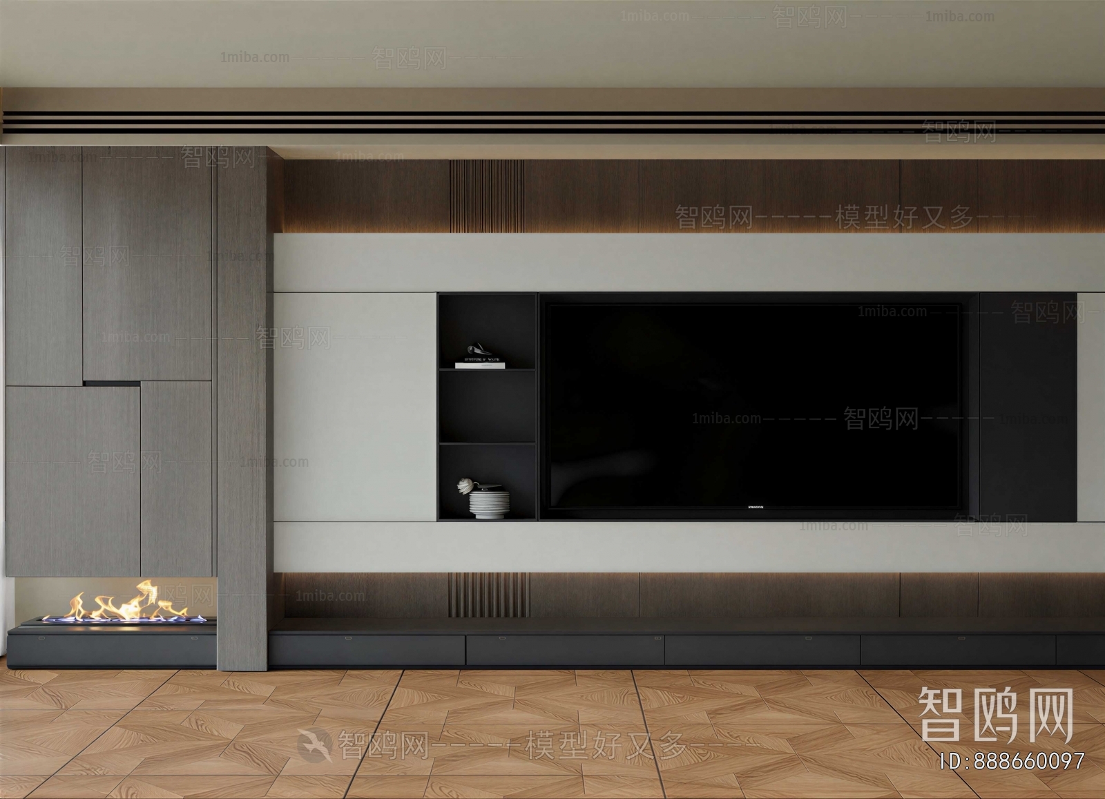 Modern TV Wall