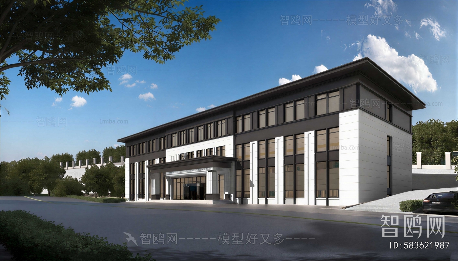 Modern Building Appearance