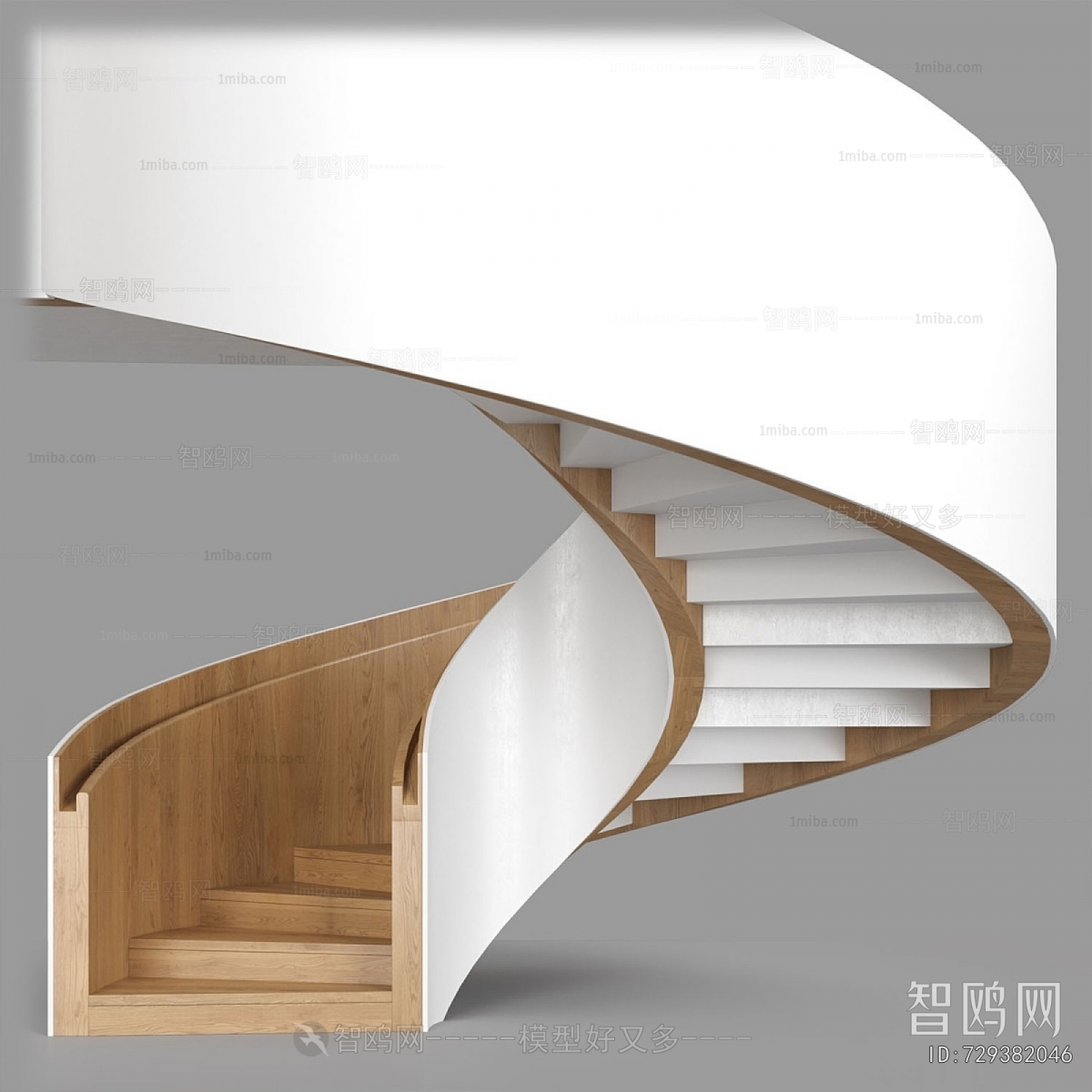 Modern Rotating Staircase
