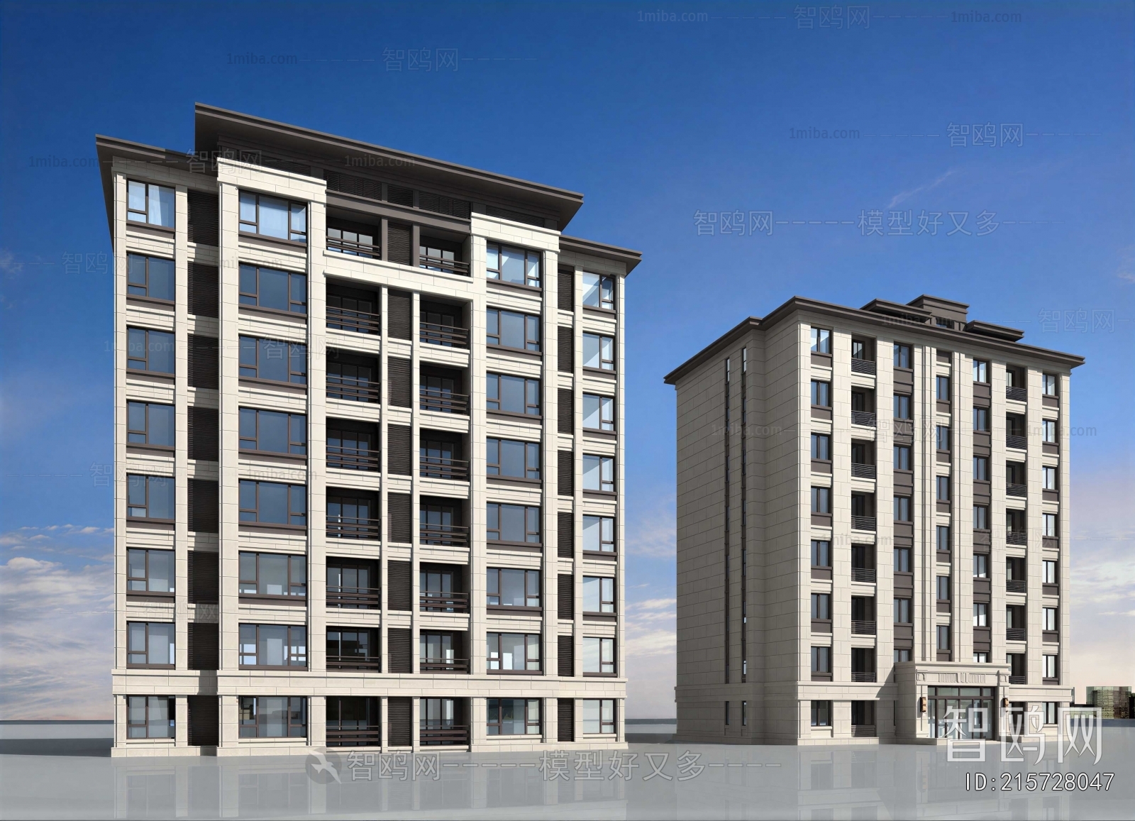 New Chinese Style Residential Building