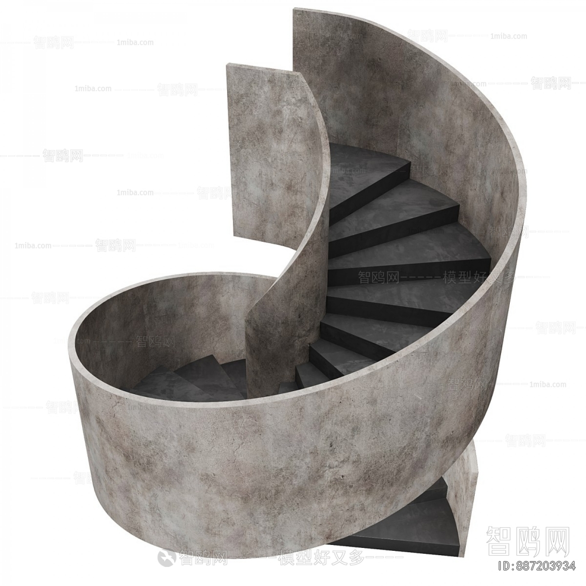 Modern Rotating Staircase