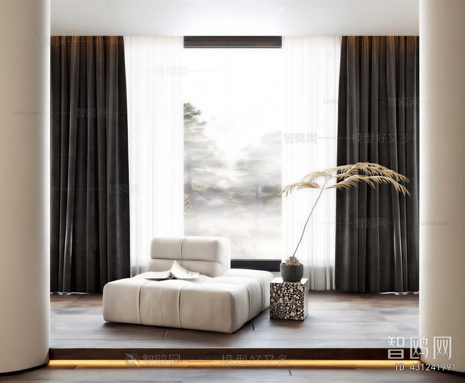 Modern The Curtain