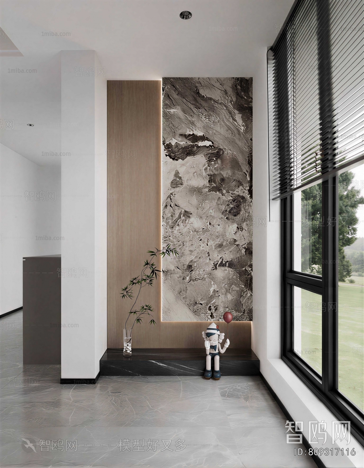 Modern Hallway