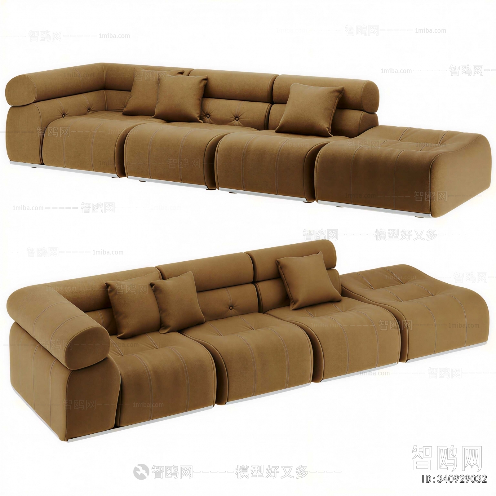 Modern Multi Person Sofa