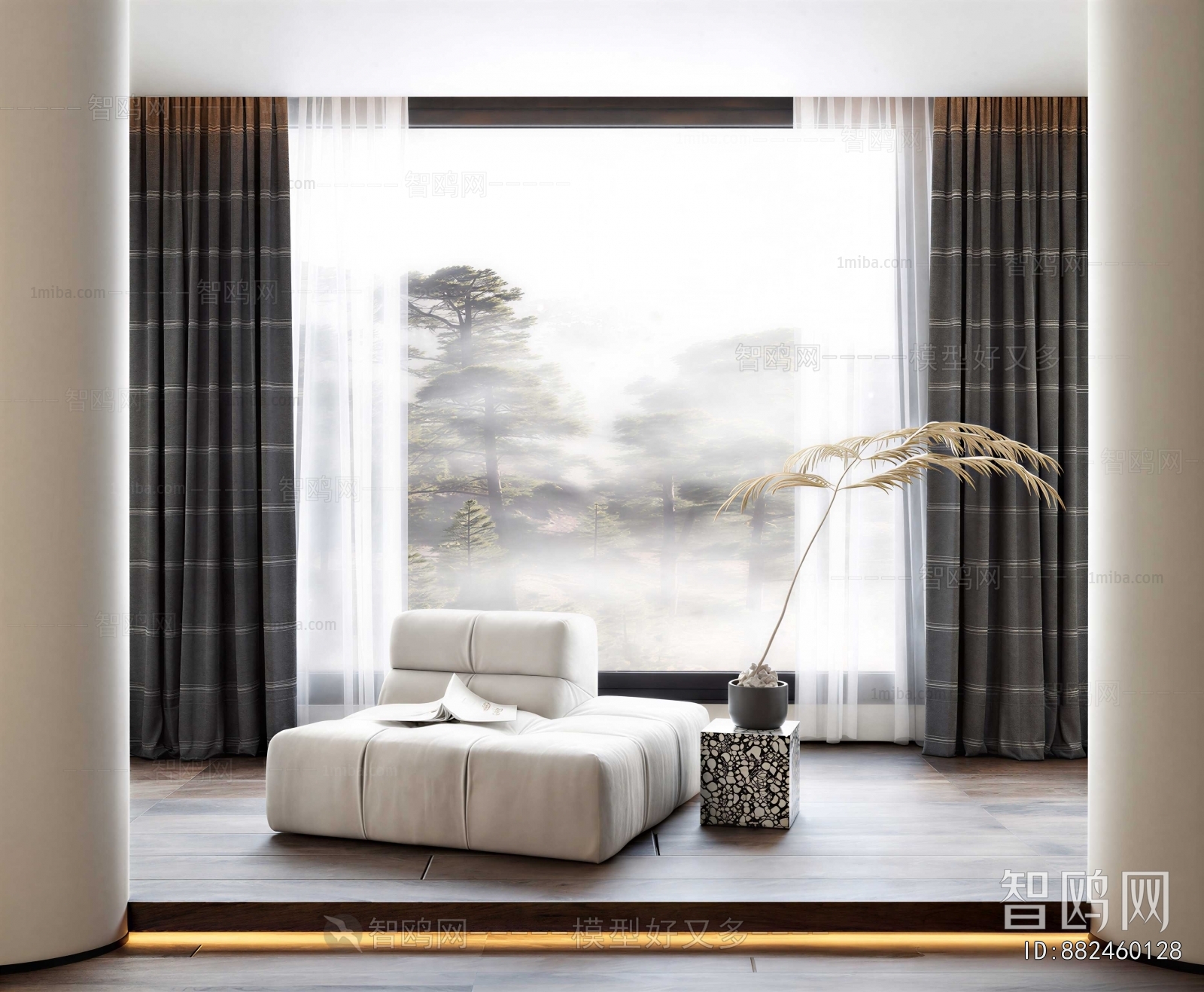 Modern The Curtain