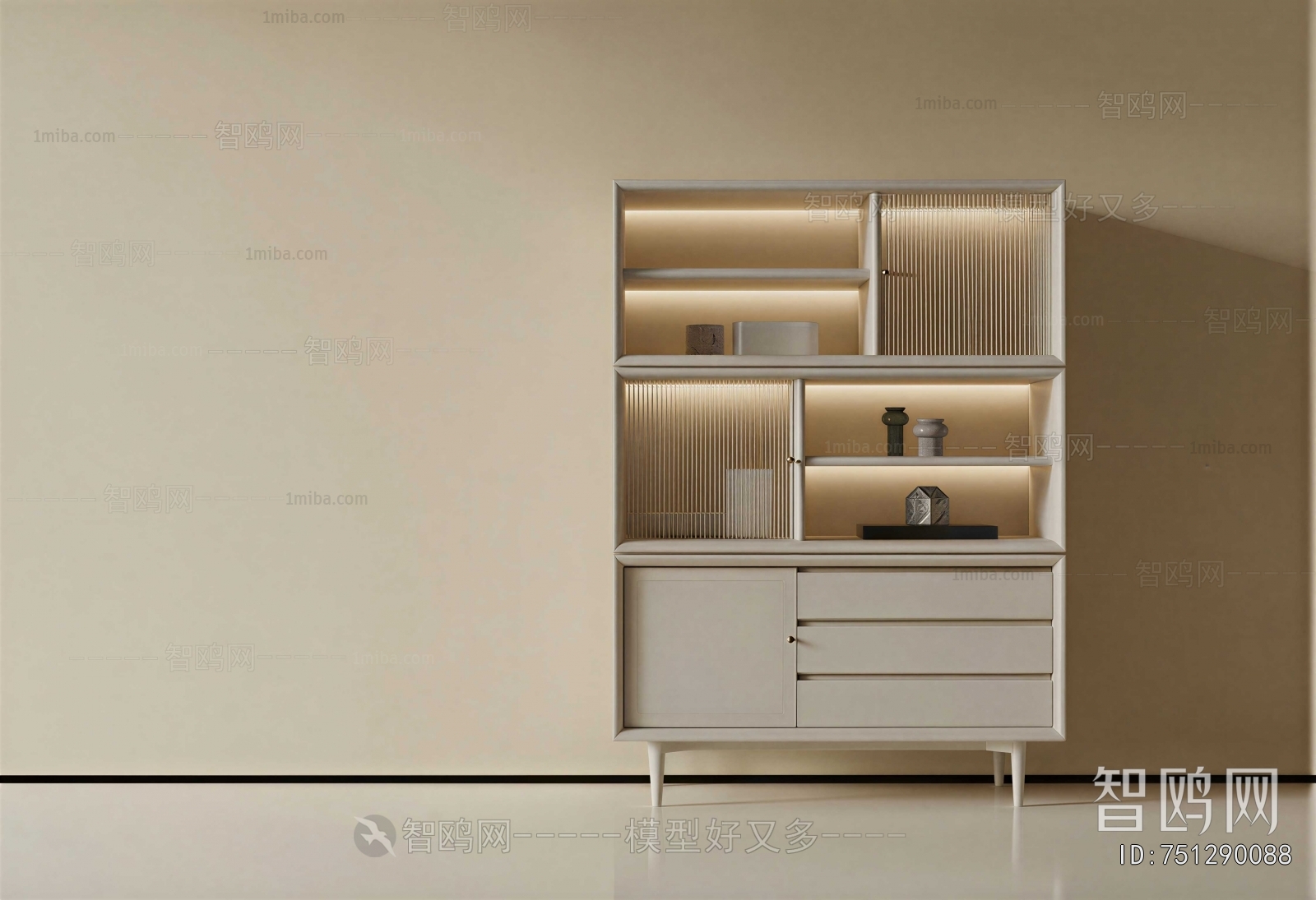 New Chinese Style Bookcase