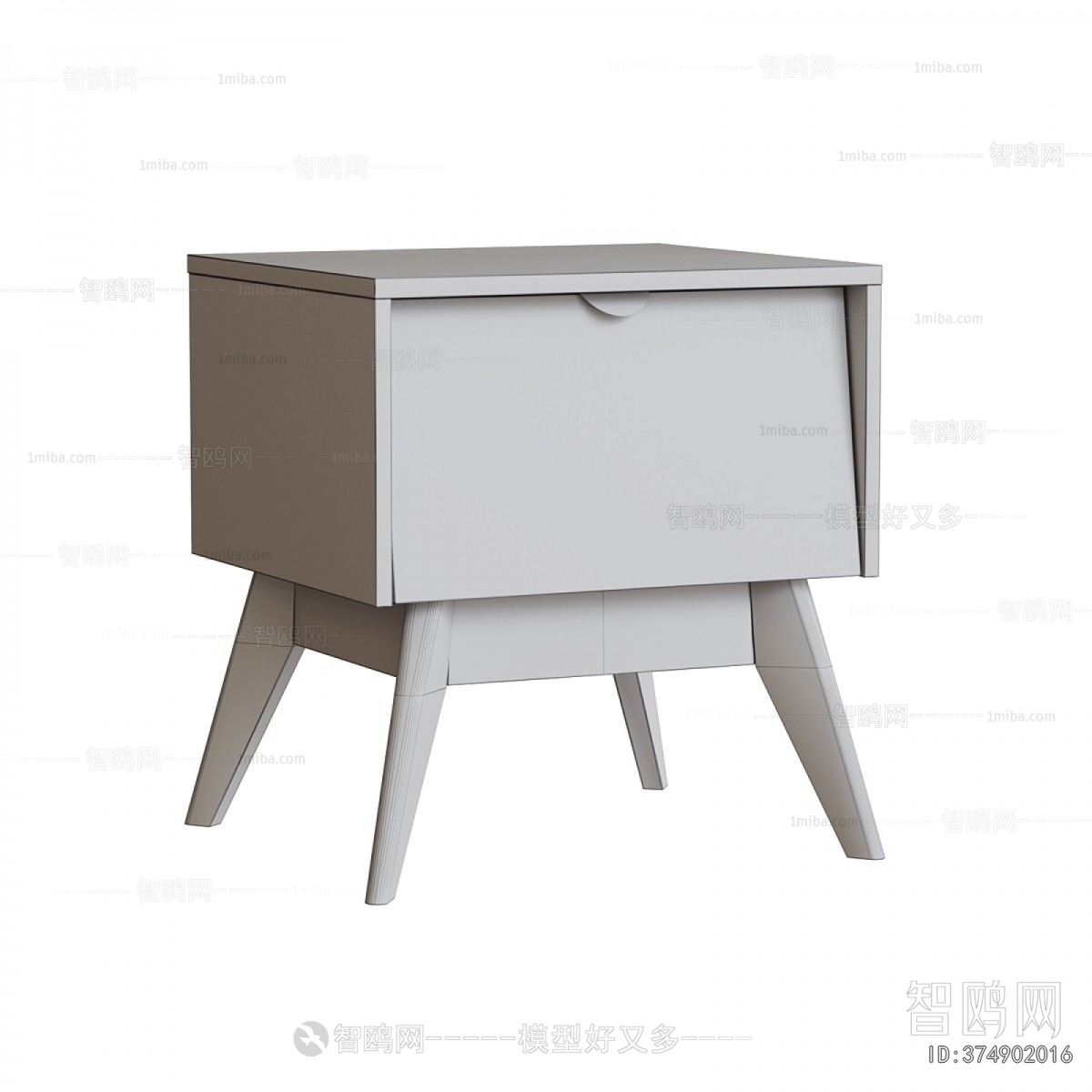 Modern Bedside Cupboard