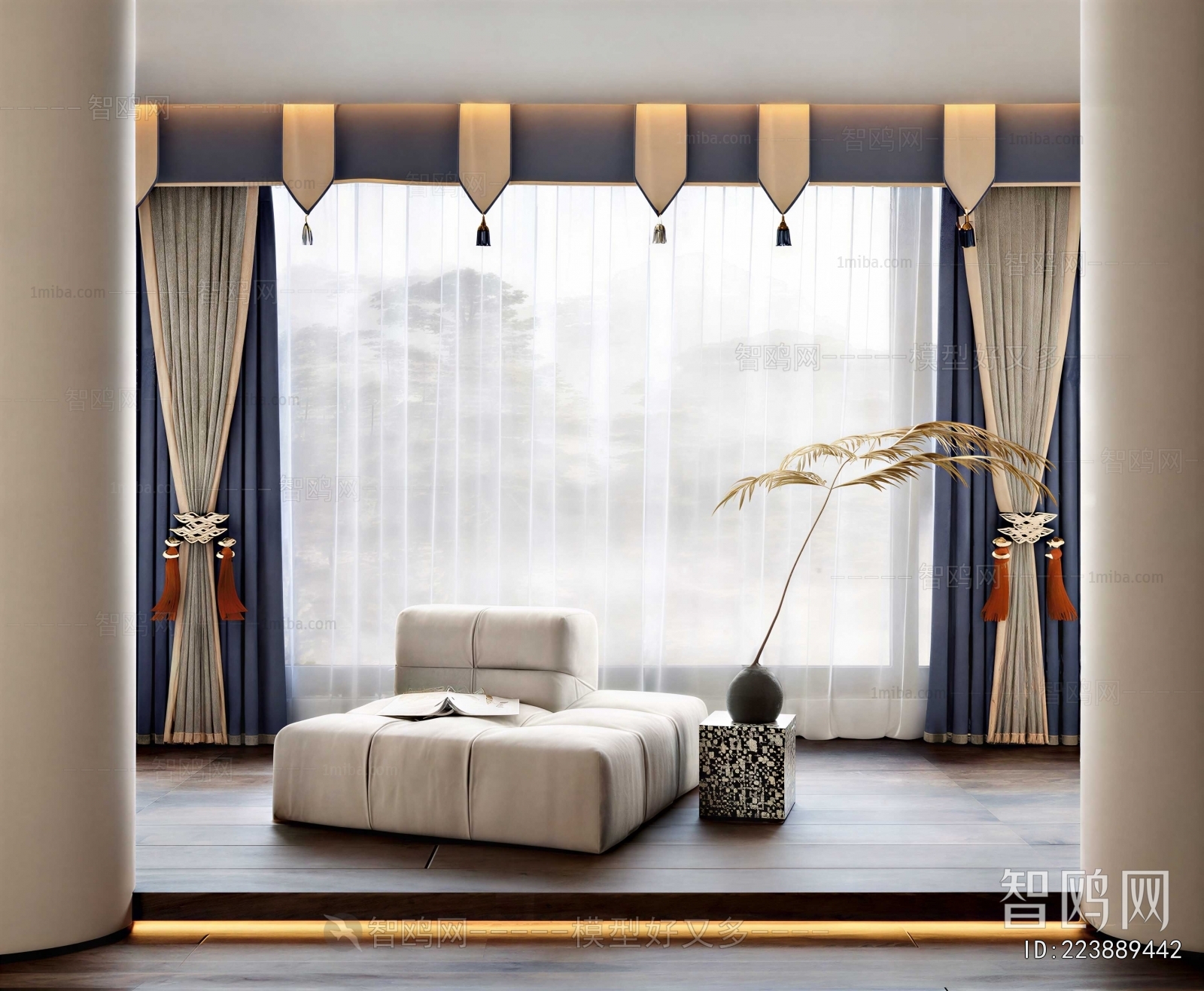 New Chinese Style The Curtain
