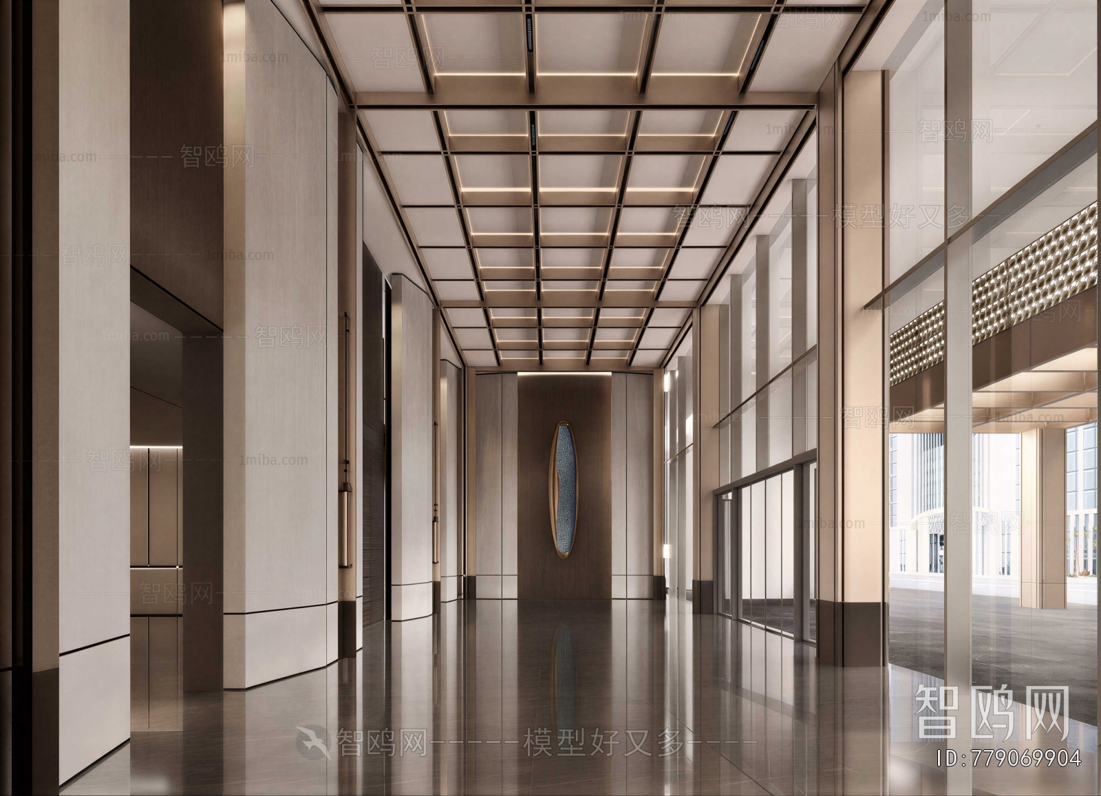 New Chinese Style Office Reception Desk