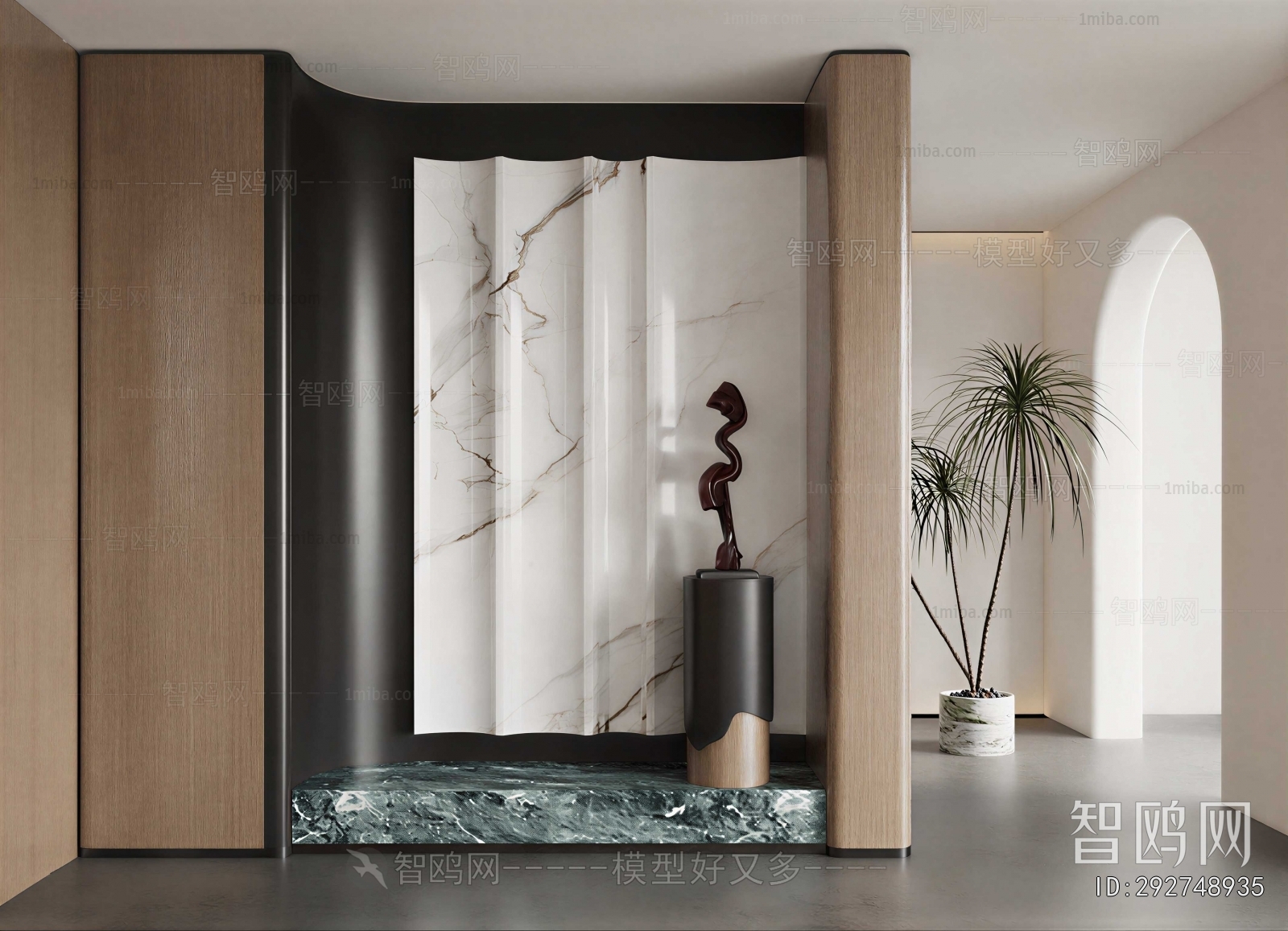 Modern Hallway