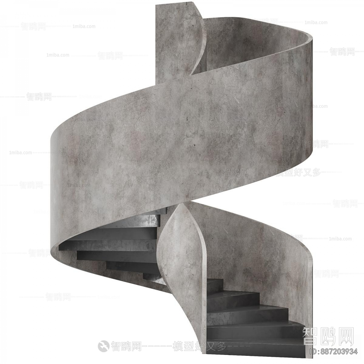 Modern Rotating Staircase