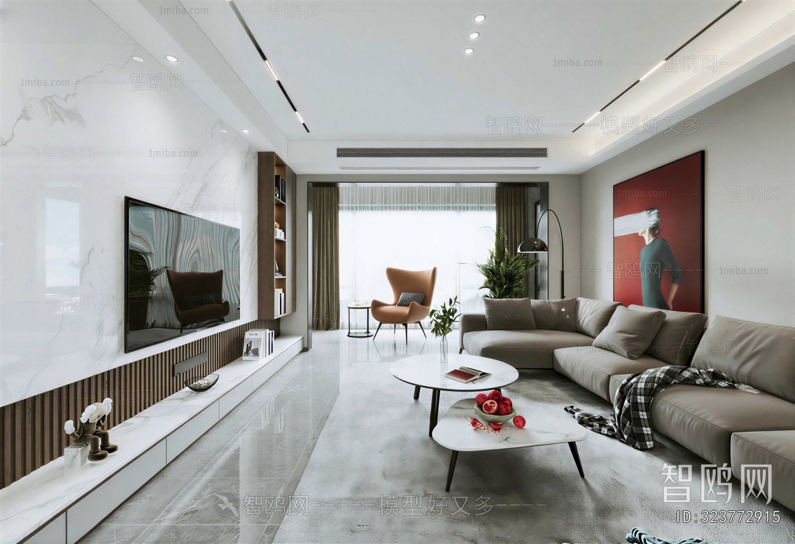 Modern A Living Room