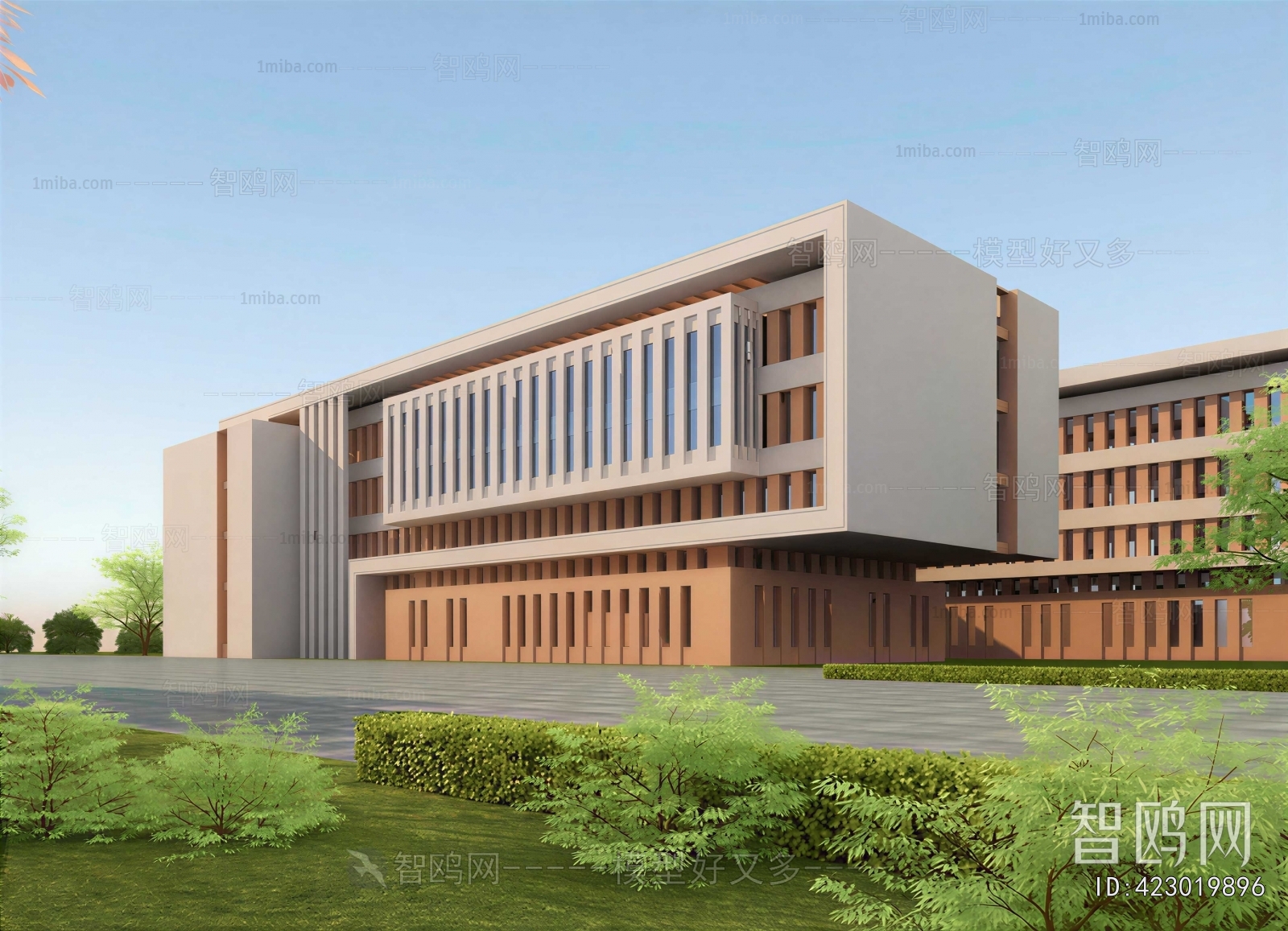 Modern Appearance Of Commercial Building