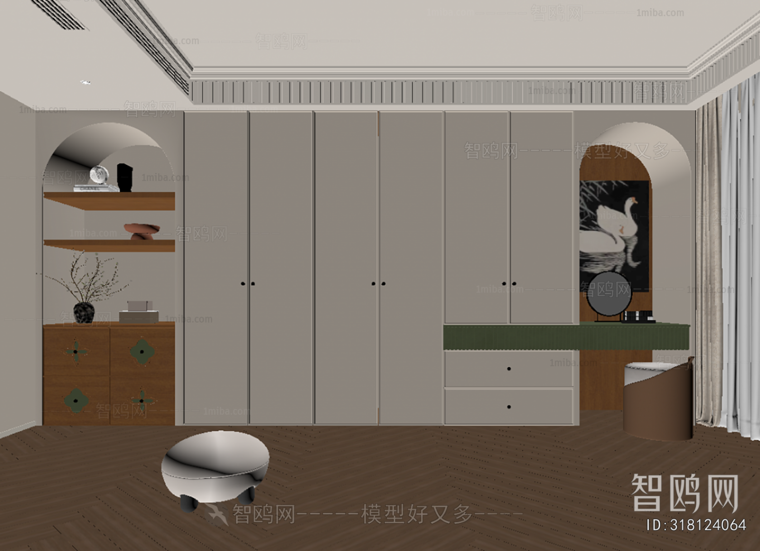Modern The Wardrobe