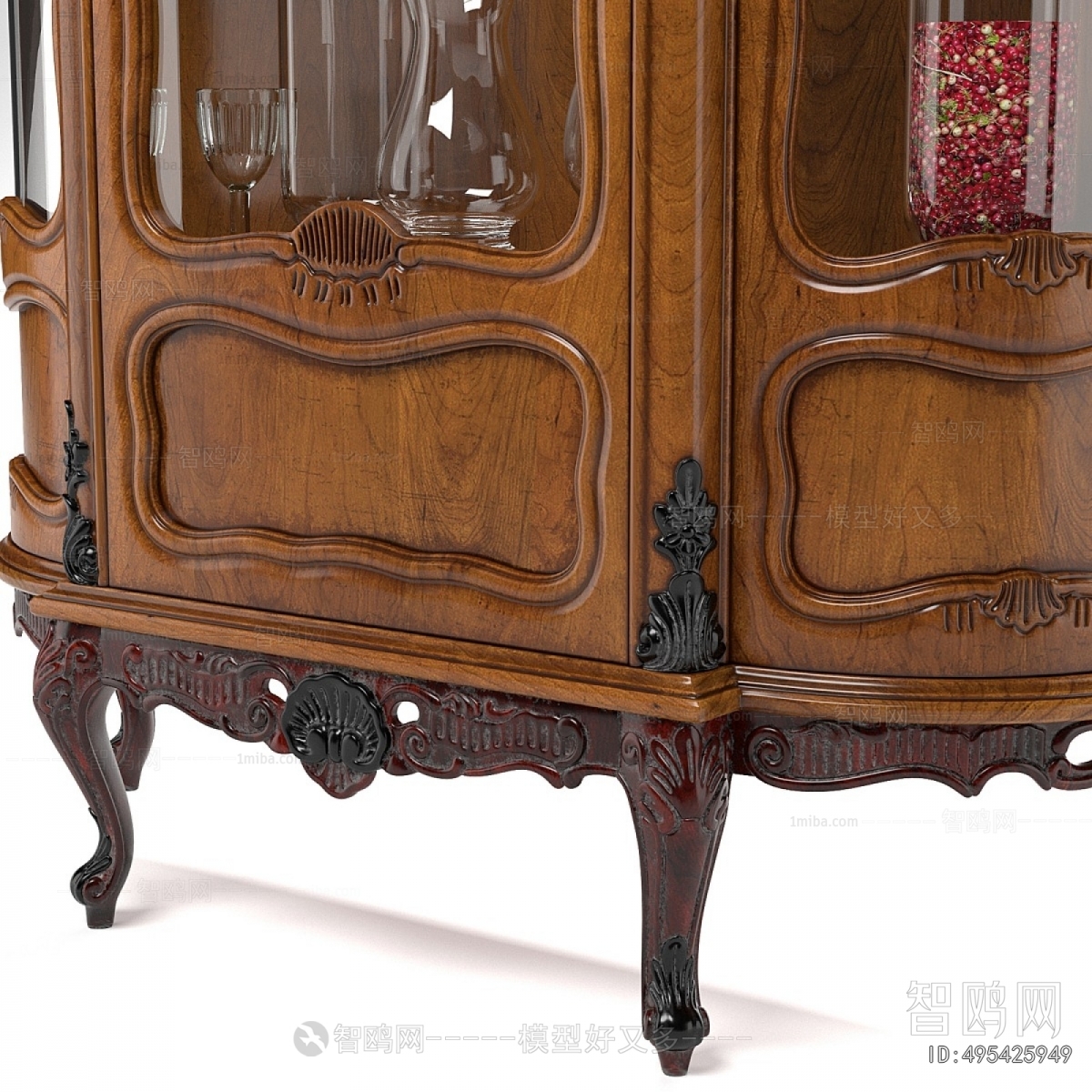 European Style Wine Cabinet