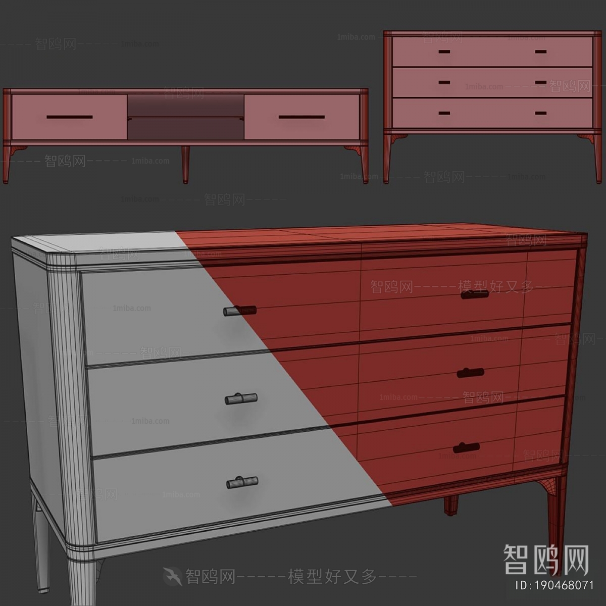 Modern Side Cabinet