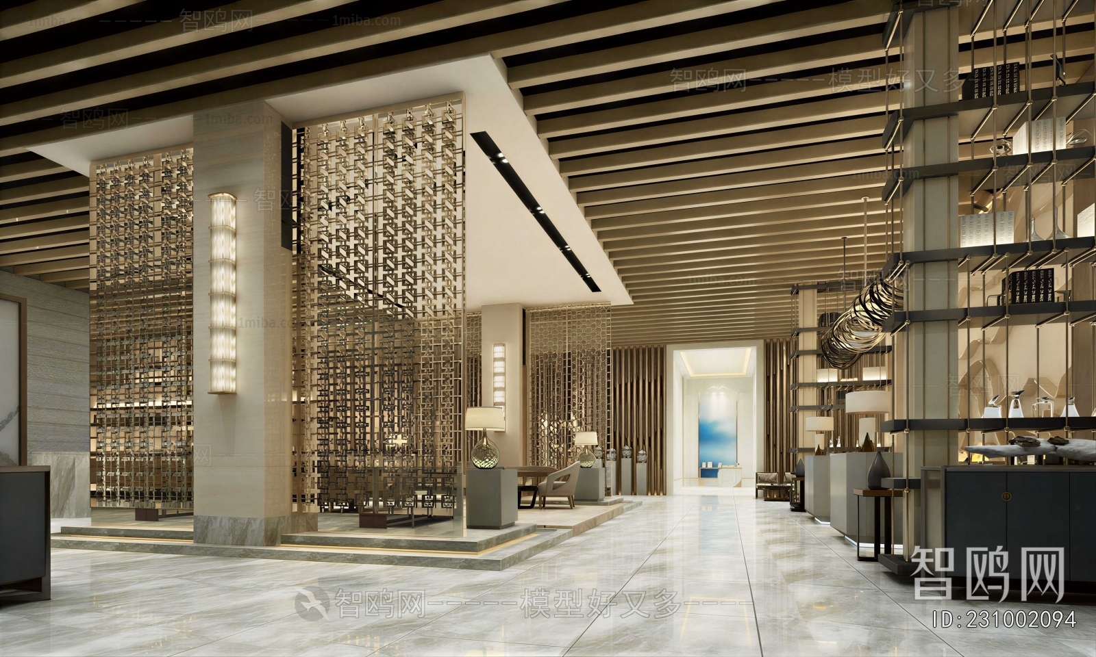 New Chinese Style Dining Room
