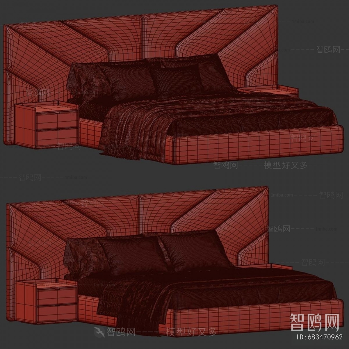 Modern Double Bed