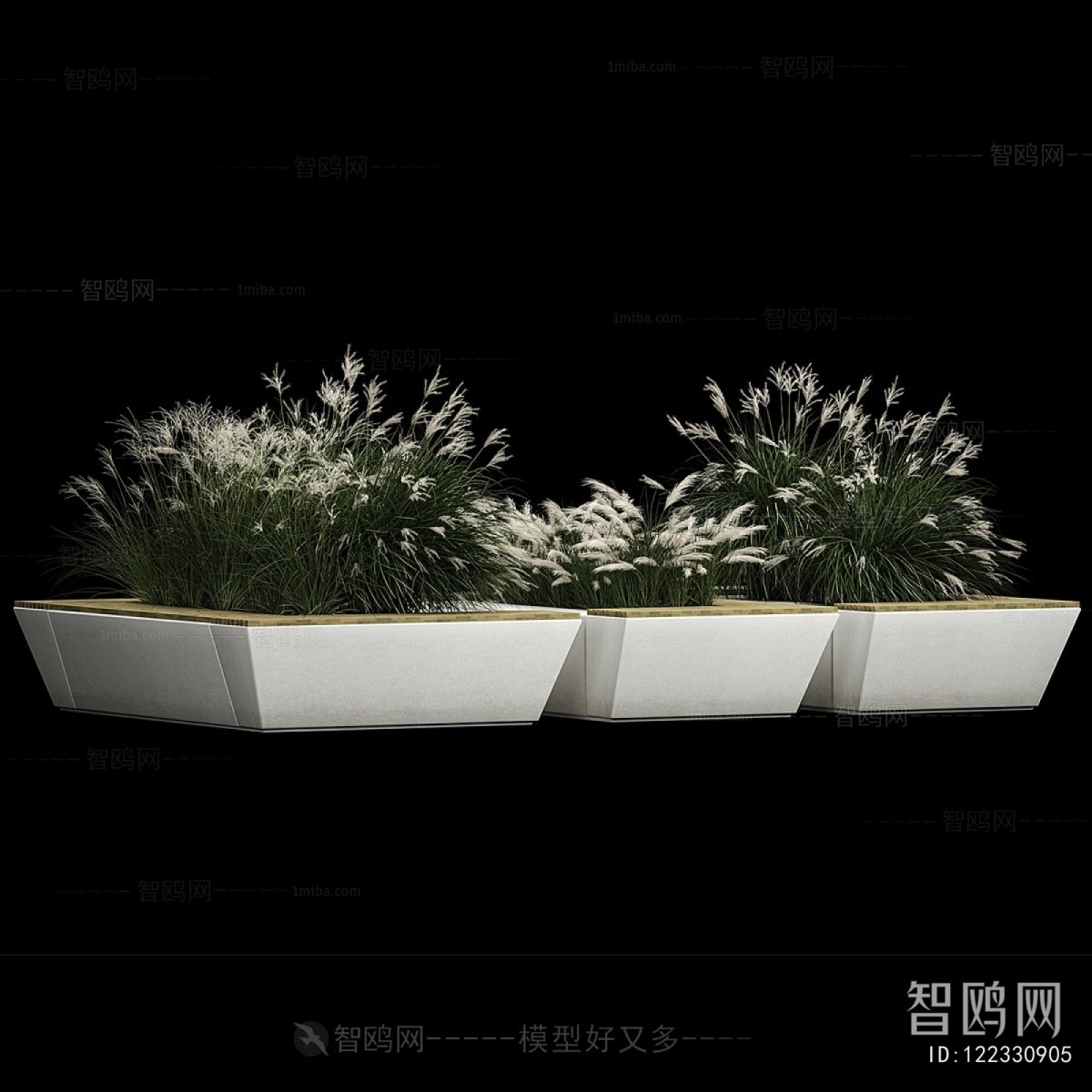 Modern Flower Bed, Flower Bowl, Flower Box
