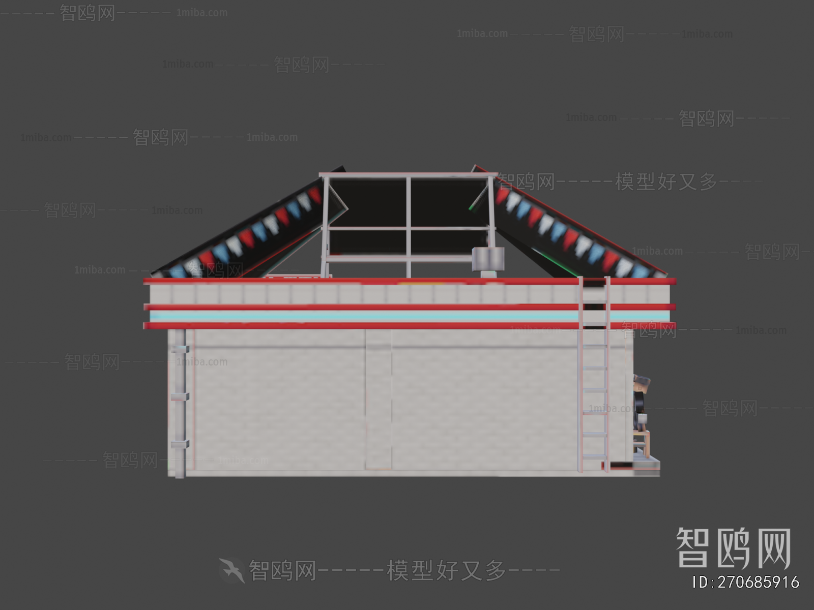 Modern Cartoon House