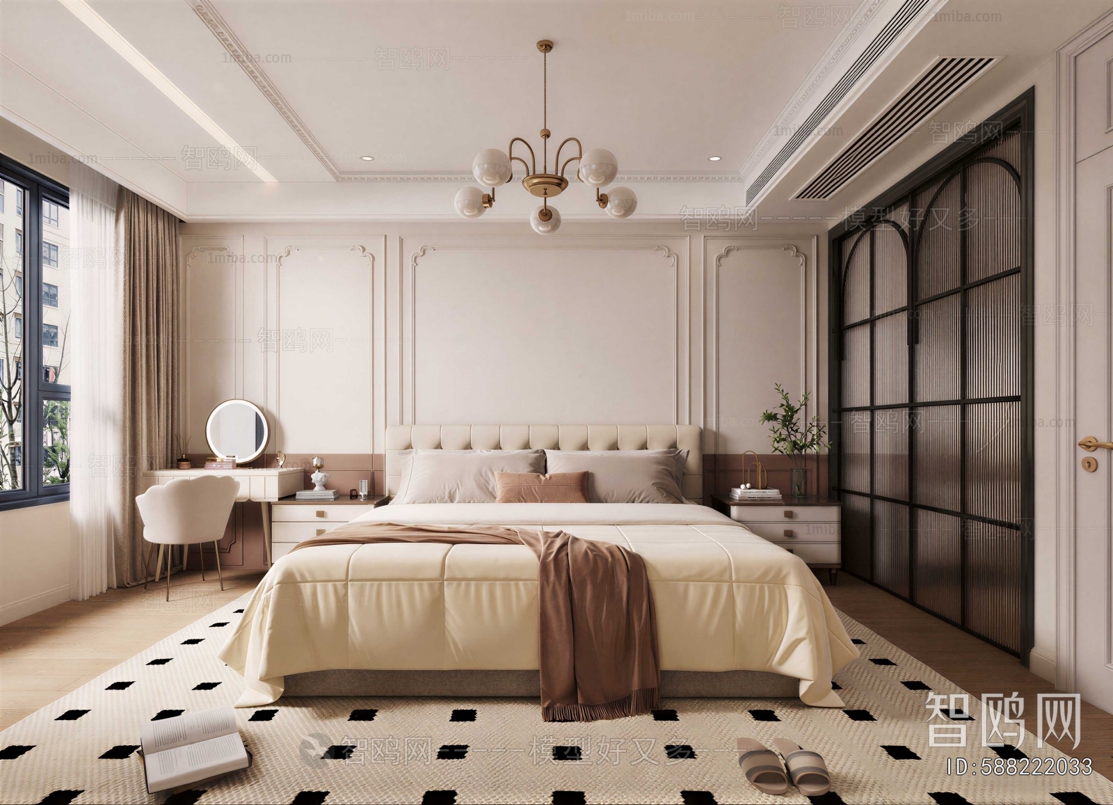 French Style Bedroom