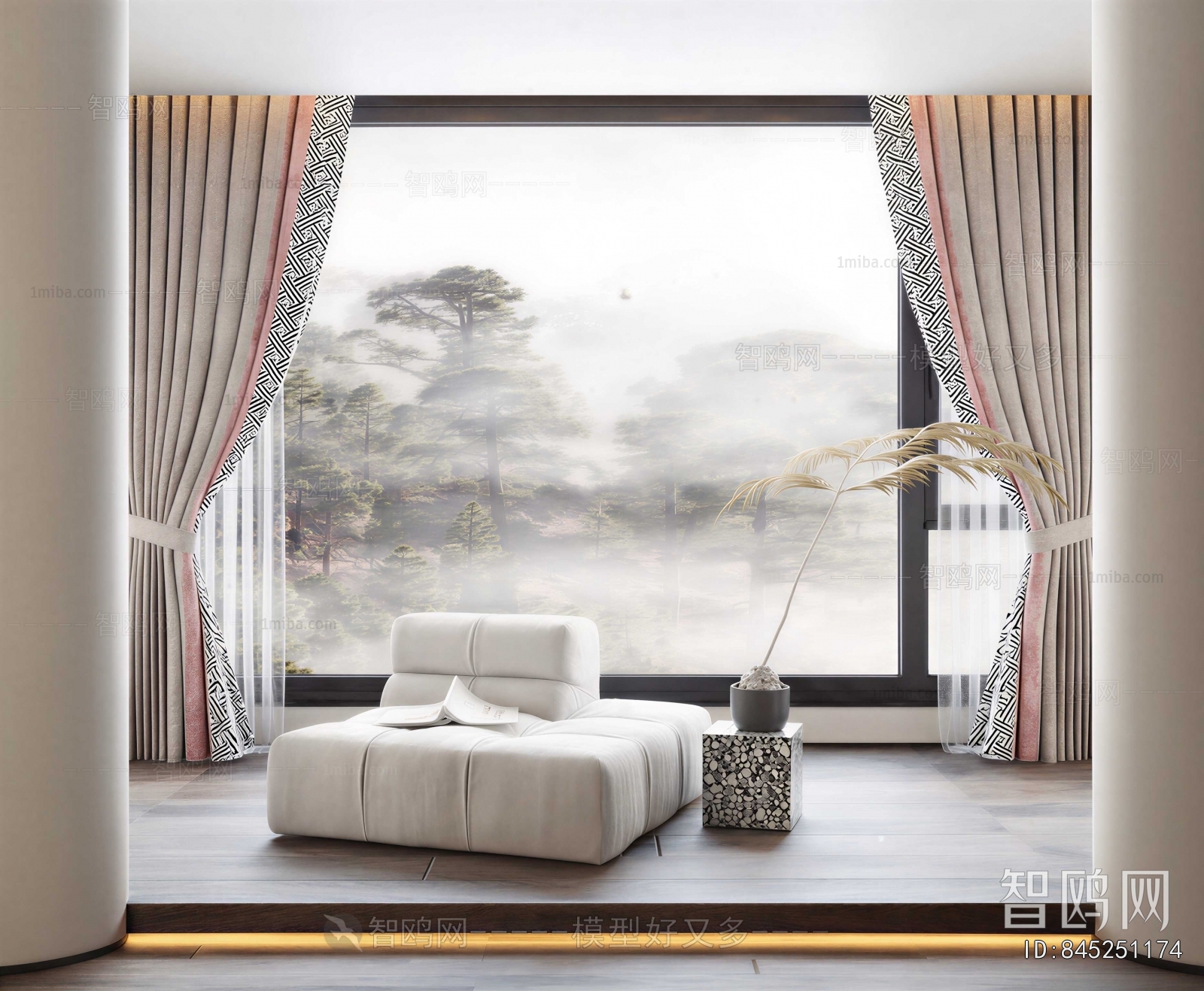 Modern The Curtain