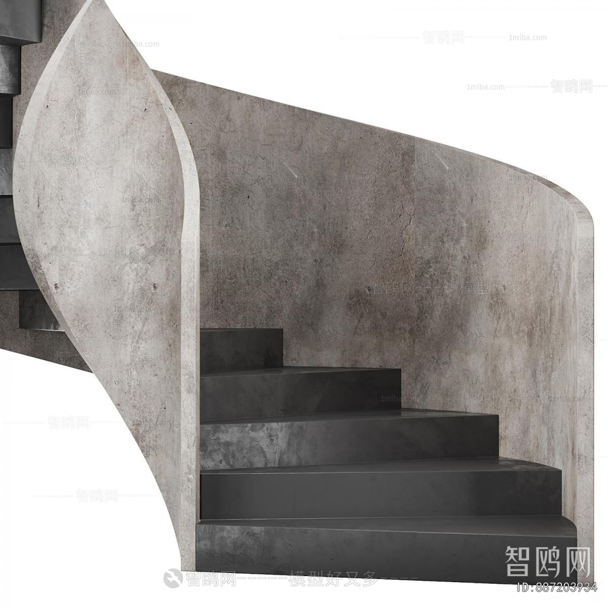 Modern Rotating Staircase