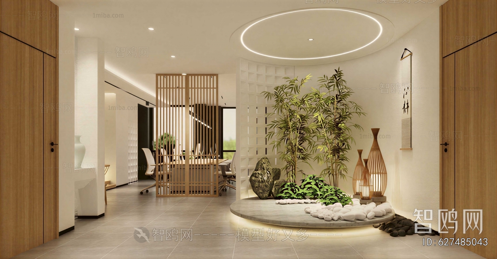 New Chinese Style Plant Landscaping