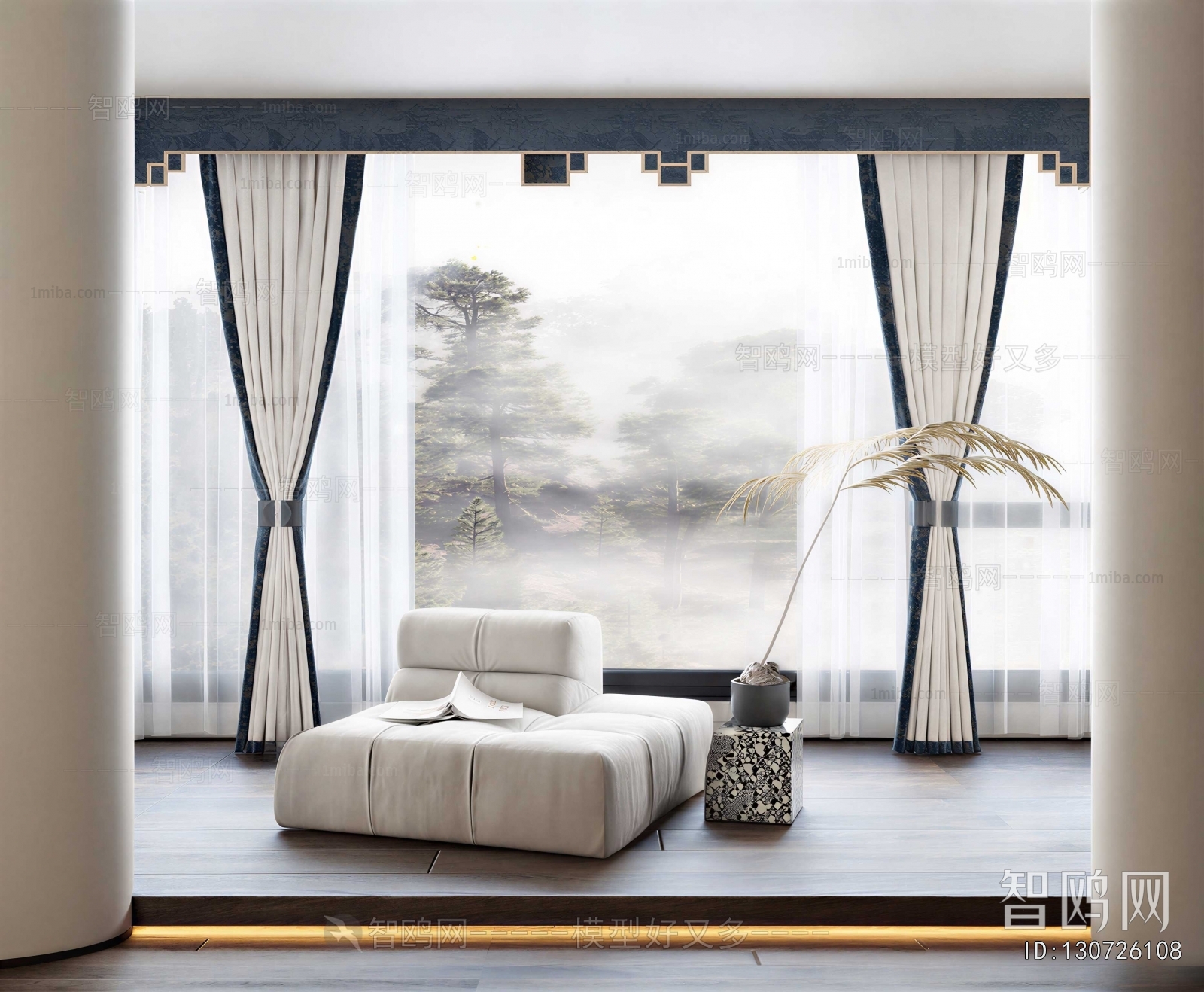 Modern The Curtain