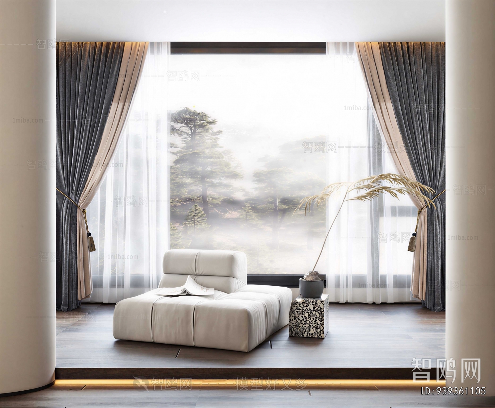Modern The Curtain