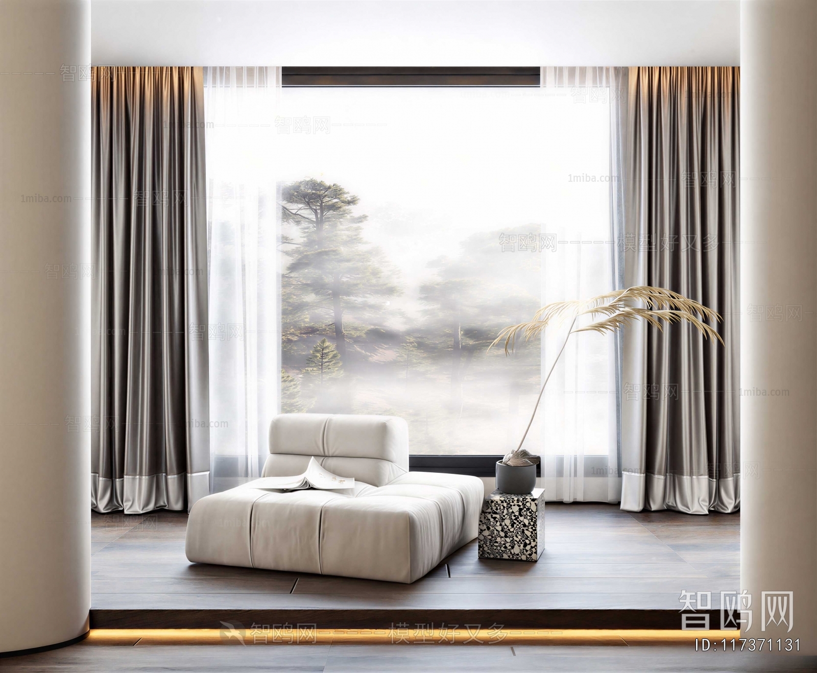 Modern The Curtain
