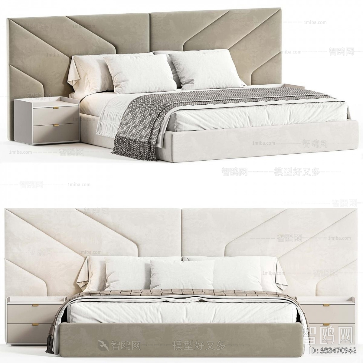 Modern Double Bed