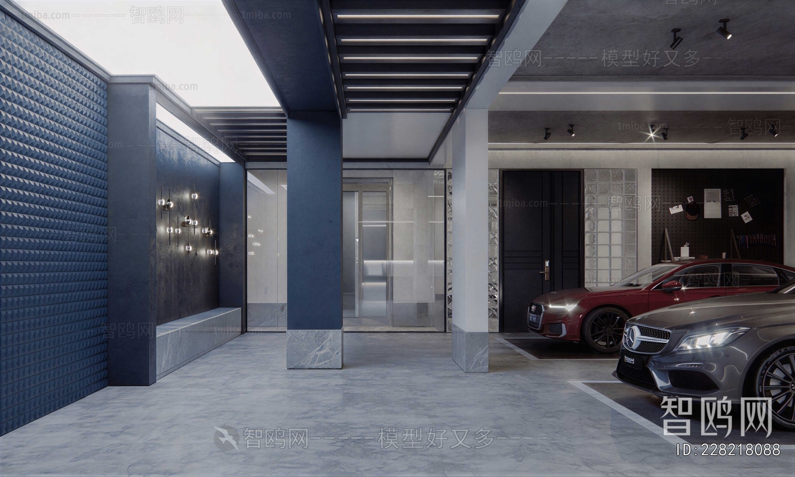 Modern Underground Garage