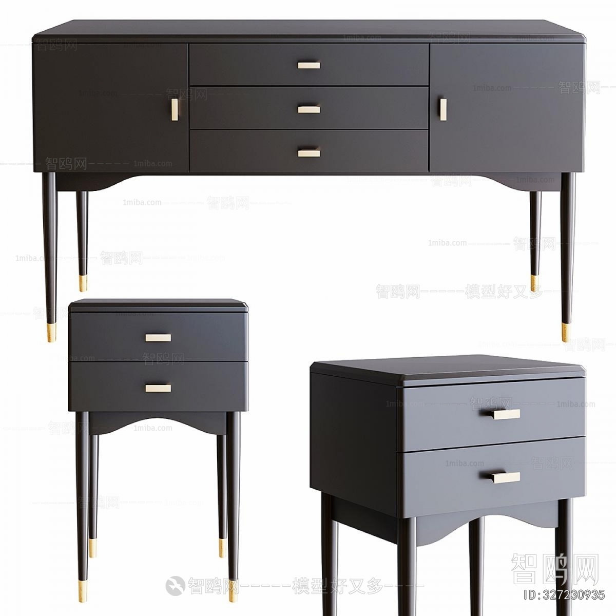 Modern Bedside Cupboard